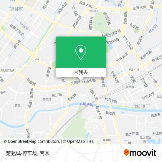 楚翘城-停车场地图