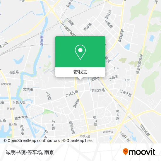 诚明书院-停车场地图