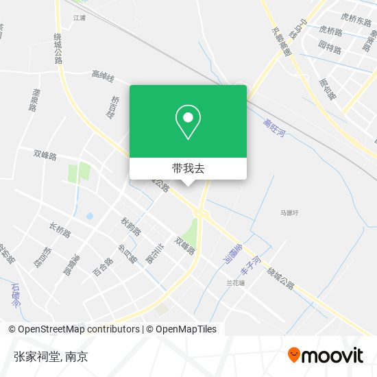 张家祠堂地图