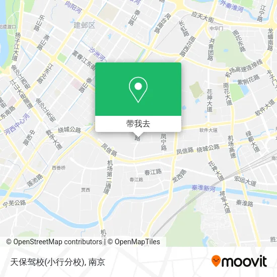 天保驾校(小行分校)地图
