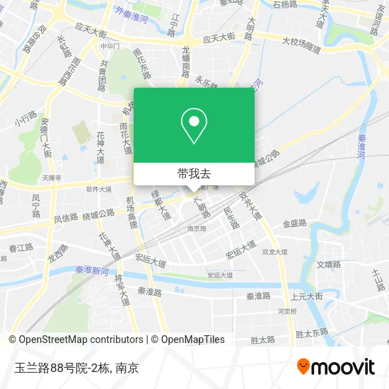 玉兰路88号院-2栋地图