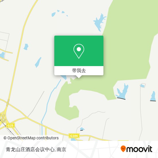 青龙山庄酒店会议中心地图