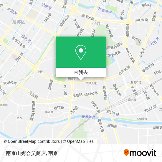 南京山姆会员商店地图