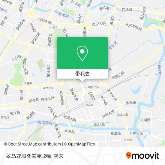 翠岛花城叠翠苑-2幢地图