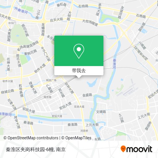 秦淮区夹岗科技园-6幢地图