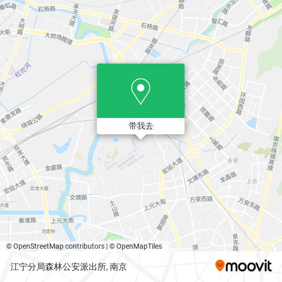 江宁分局森林公安派出所地图
