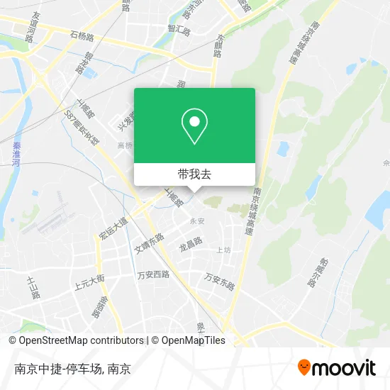 南京中捷-停车场地图