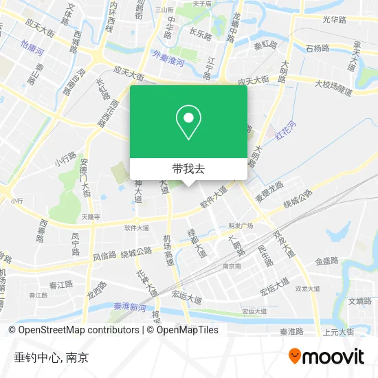 垂钓中心地图