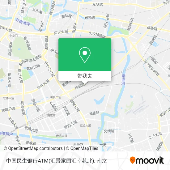 中国民生银行ATM(汇景家园汇幸苑北)地图