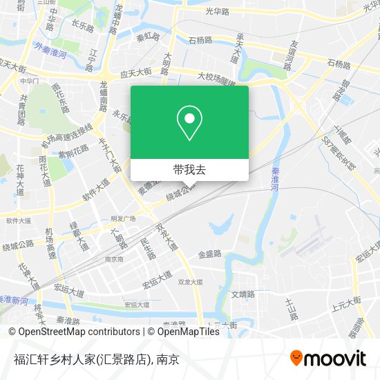 福汇轩乡村人家(汇景路店)地图