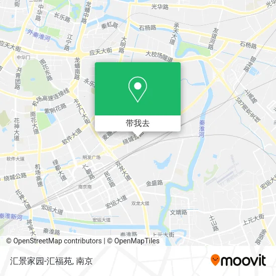 汇景家园-汇福苑地图