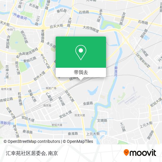 汇幸苑社区居委会地图
