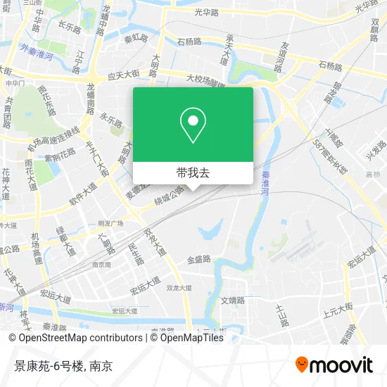 景康苑-6号楼地图