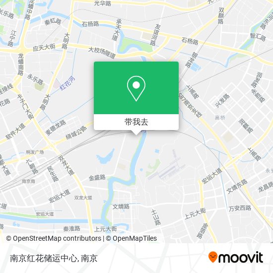 南京红花储运中心地图