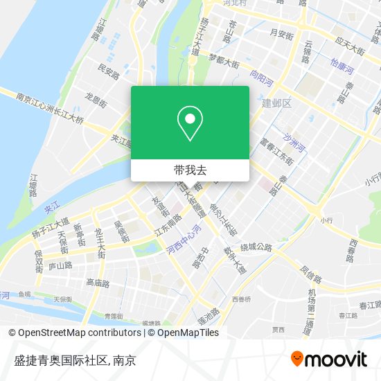 盛捷青奥国际社区地图