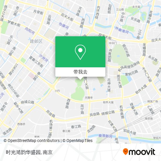 时光澔韵华盛园地图