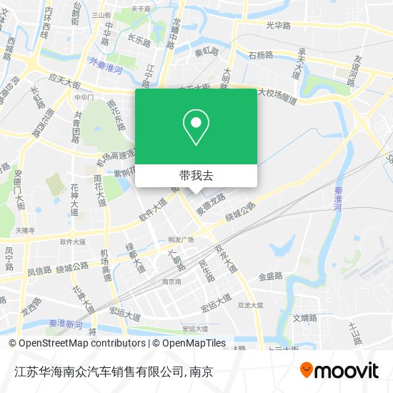 江苏华海南众汽车销售有限公司地图