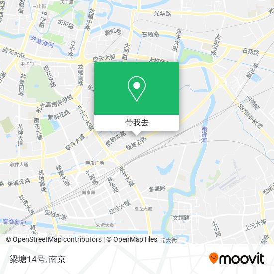 梁塘14号地图