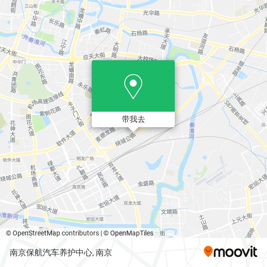 南京保航汽车养护中心地图