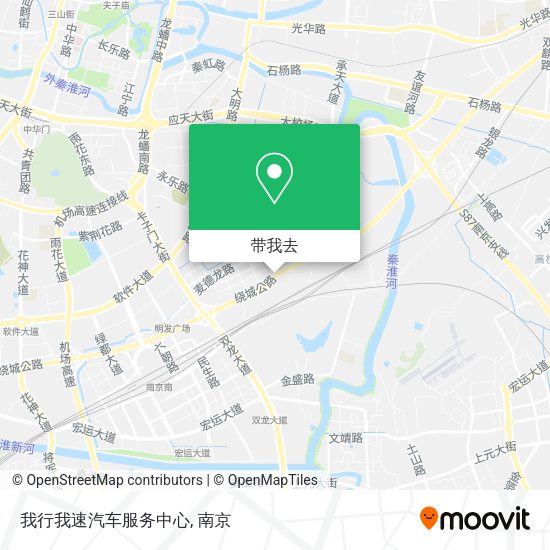 我行我速汽车服务中心地图