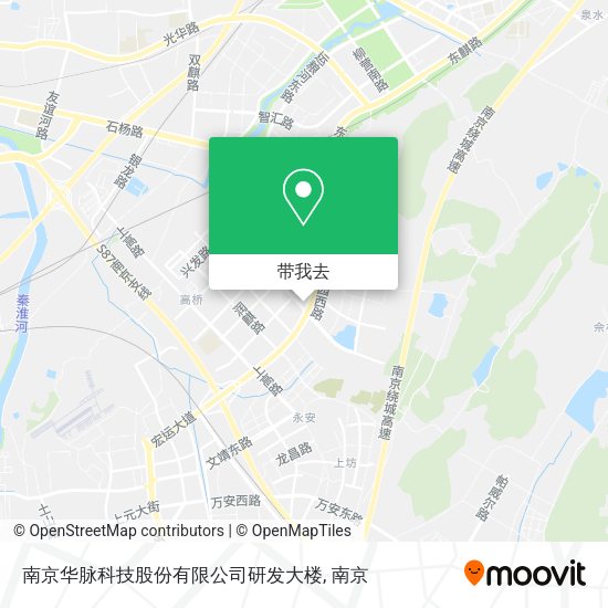 南京华脉科技股份有限公司研发大楼地图