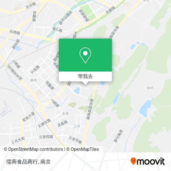 儒商食品商行地图