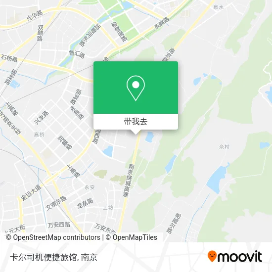 卡尔司机便捷旅馆地图