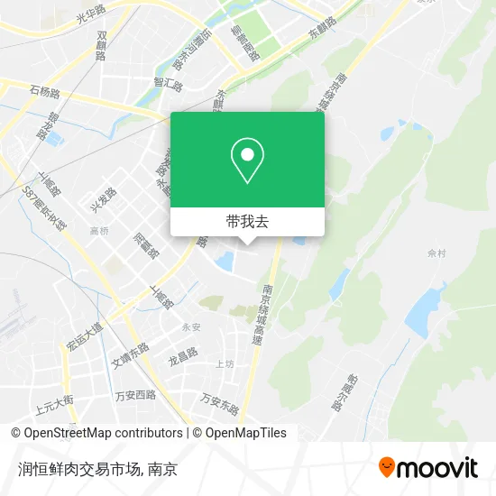 润恒鲜肉交易市场地图