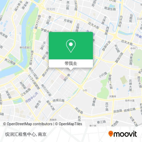 缤润汇租售中心地图