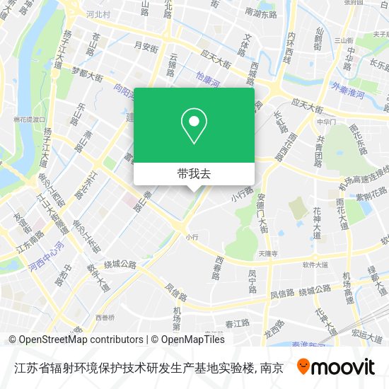 江苏省辐射环境保护技术研发生产基地实验楼地图