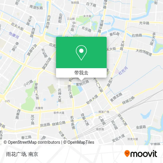 雨花广场地图