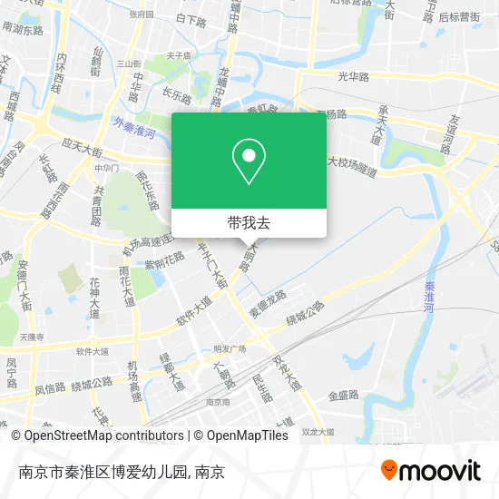 南京市秦淮区博爱幼儿园地图