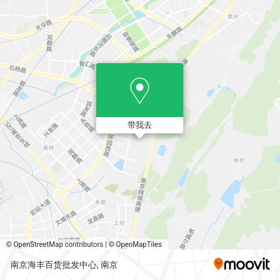 南京海丰百货批发中心地图