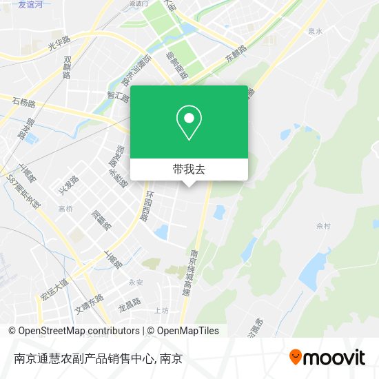 南京通慧农副产品销售中心地图