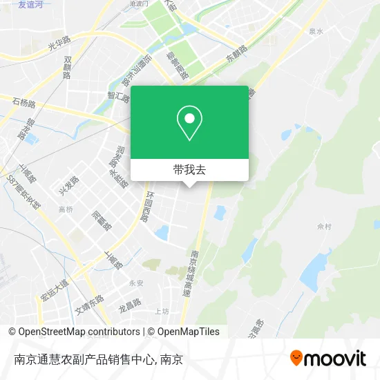南京通慧农副产品销售中心地图