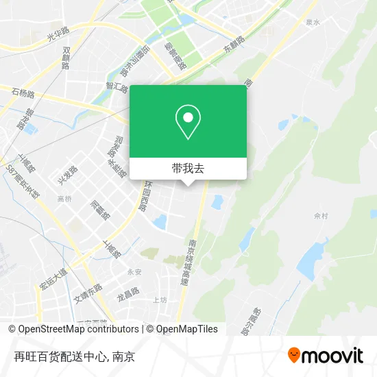 再旺百货配送中心地图