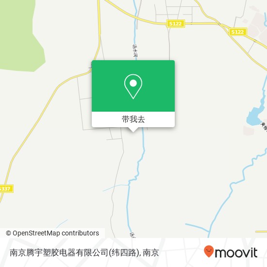 南京腾宇塑胶电器有限公司(纬四路)地图