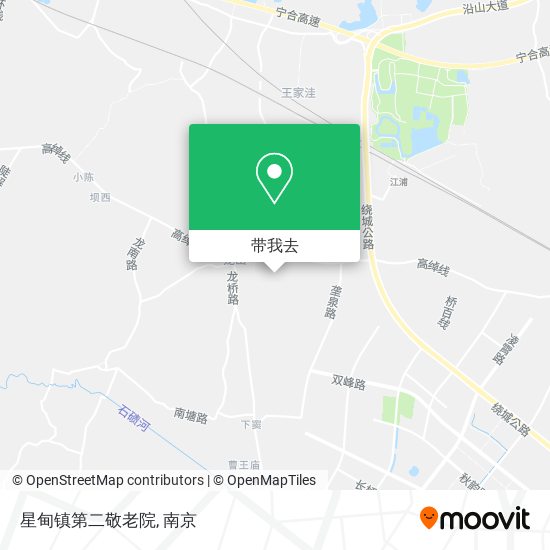 星甸镇第二敬老院地图