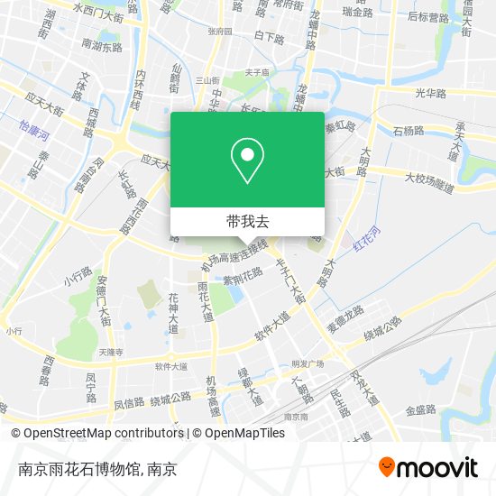 南京雨花石博物馆地图