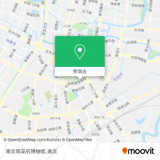 南京雨花石博物馆地图