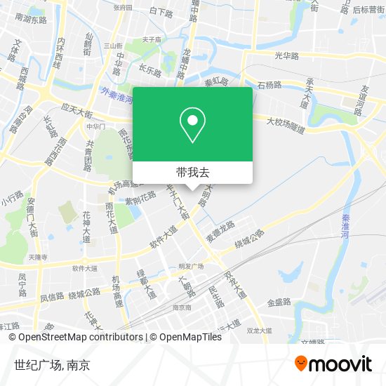 世纪广场地图