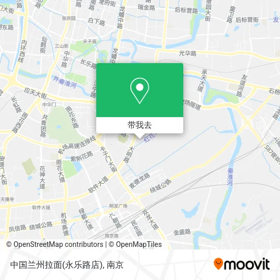 中国兰州拉面(永乐路店)地图
