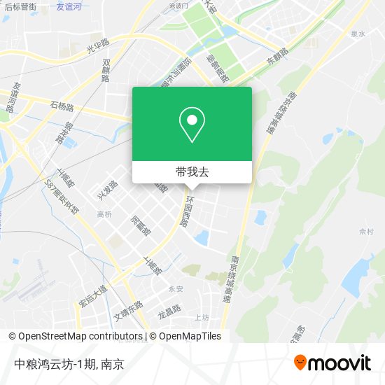 中粮鸿云坊-1期地图
