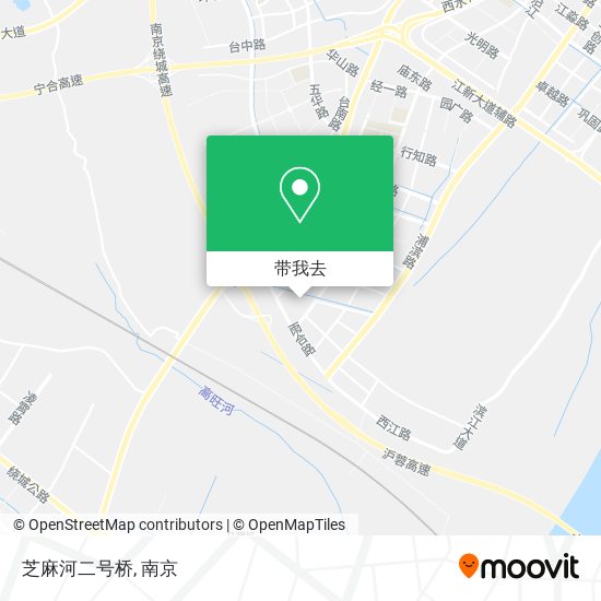 芝麻河二号桥地图