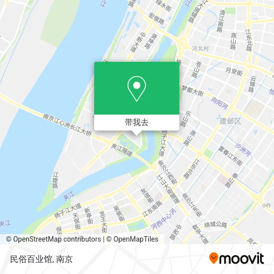 民俗百业馆地图