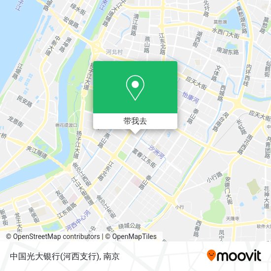 中国光大银行(河西支行)地图