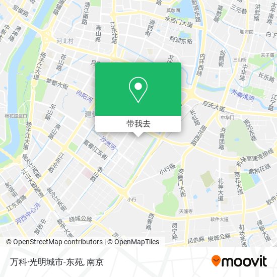 万科·光明城市-东苑地图