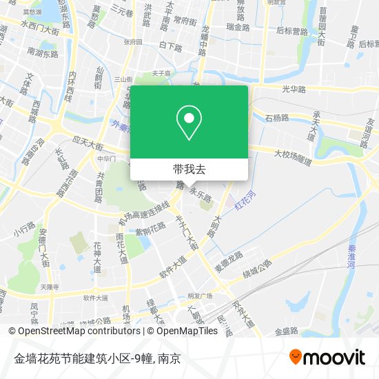 金墙花苑节能建筑小区-9幢地图