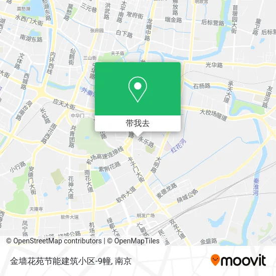 金墙花苑节能建筑小区-9幢地图
