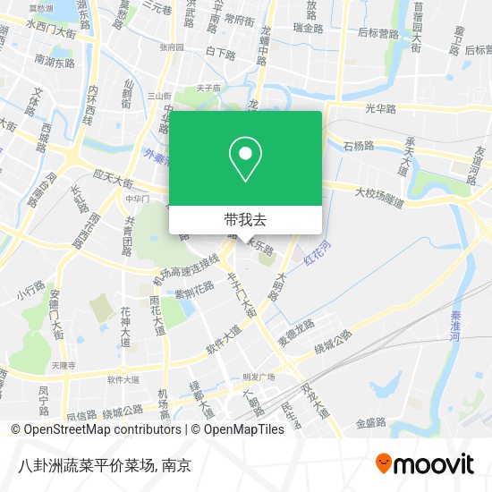 八卦洲蔬菜平价菜场地图